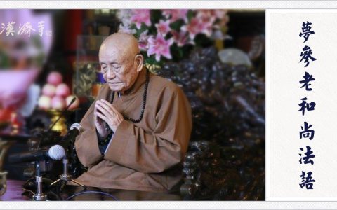 夢參老和尚：不論哪一個法師講經，你不必評論他講得好、講得壞